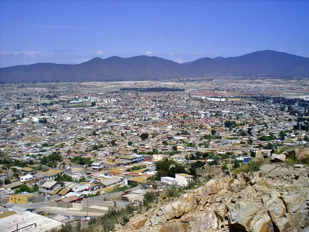 Vista de la ciudad de Coquimbo
